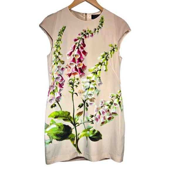 Ted Baker Sindee Foxglove Floral Shift Dress - Picture 3 of 11